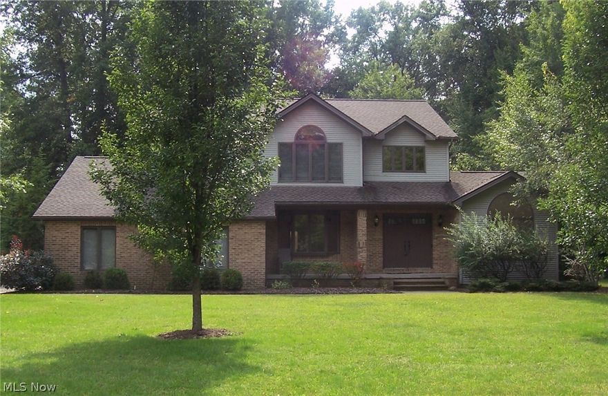 Beautiful Hunt Club is the setting for 4 BR, 3 BA home on 1-2/3 acre landscaped lot.  With nice, large rooms and plenty of natural light, this home has formal LV, formal DR, great room, updated kitchen w/ granite counters & stainless appliances, 1st floor office, 1st fl laundry & sunroom overlooking backyard and patio.  Direct access from 3-car garage to full basement.