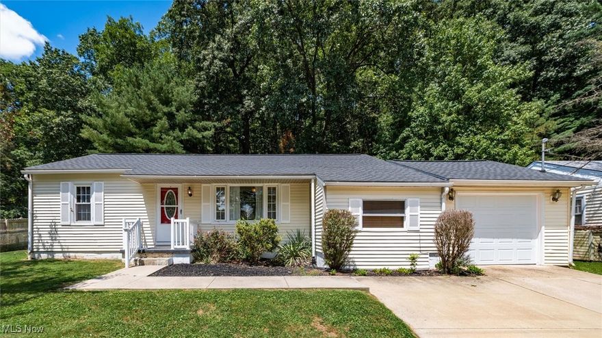 This 3-bedroom, 2-bath home offers comfort and convenience in a desirable North Zanesville location. Enjoy peace of mind with a newer roof, furnace, and central air. Includes a 1-car garage and an additional lot across the road featuring a cozy firepit nestled by the woods—just steps from the Muskingum River. A rare opportunity to enjoy nature, privacy, and city access all in one!