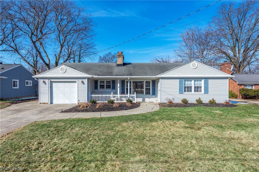 Ranch Living At It's Finest!  3 Bedrooms, 2 Full Baths, 1st Floor Laundry (No Basement!).  Large Eat-In Kitchen, Dining Area, & A Comfortable Living Room With Built-Ins & Fireplace!  Take A Seat On Your Front Porch Or Retreat To Your Private Rear Yard With Spacious Deck, Hot Tub, & Outdoor TV!  Great Location On A Non-Thru Street!  Near The Post Office, Morley Park, Shopping, & Easy Access To I90!  Call Today For your Private Tour!!