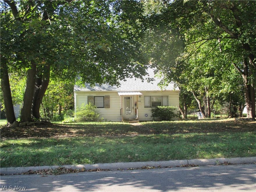 This home is an ideal aninvestment property, or as a home for a first time buyer or someone who is downsizing.  The lot is large and has a lot of trees.
A little carpentry, some paint and carpet will get this place ready for a tenant or buyer.
