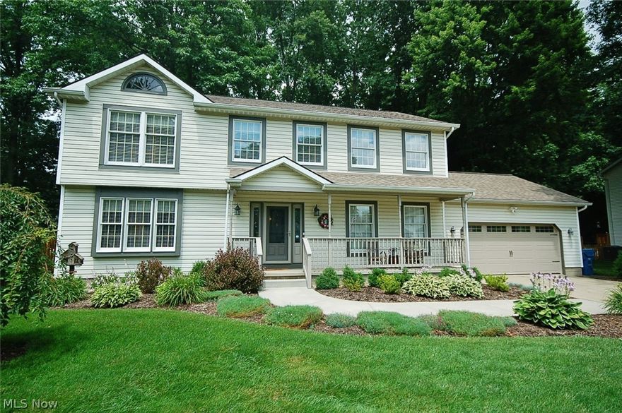 You had better make your viewing appointment ASAP!! This immaculate, updated and well maintained Cortland colonial is sure to generate a lot of interest! Just some of the desirable features of this 4 bedroom, 2.5 bath beauty include: Newer furnace and A/C; Roof 2011; Large, inviting foyer with laminate flooring and new leaded glass front door; New overhead garage door; 6 panel doors throughout; White woodwork throughout (including crown molding in living/family rooms); Formal dining room; 1st floor laundry (including washer/dryer); Family room with beautiful floor to ceiling brick fireplace; Excellent eat-in kitchen with all newer stainless appliances (incl brand new refrigerator), beautiful cabinetry (white) and plenty of storage; All bedrooms are large and master bedroom includes remodeled master bath and walk in closet; Full basement with radon mitigation system, 2 sumps and brand new water conditioning system; Beautiful landscaping front and back; Fabulous huge newer deck with new