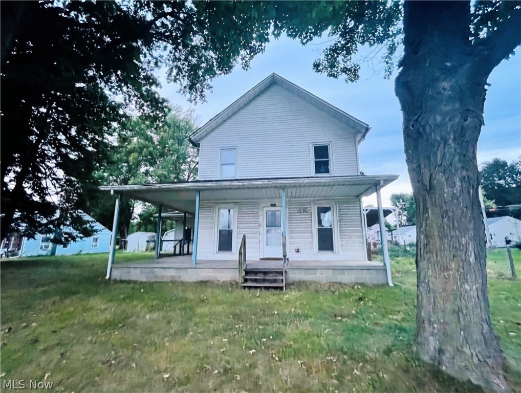 Rare opportunity in Wooster! This home is ready for a new owner to restore it to its former glory! Large open living room and family room lend plenty of space to do whatever your heart's desire. Spacious kitchen with first floor laundry area. 3 bedrooms upstairs and a first floor full bathroom. Outside on the corner lot you will find a huge garage that doubles as a workshop and mechanic's dream. If you need even more storage, there is a shed too! Sold as-is. Buyer to verify all information. Equal opportunity housing. Owner occupants only for the first 30 days.