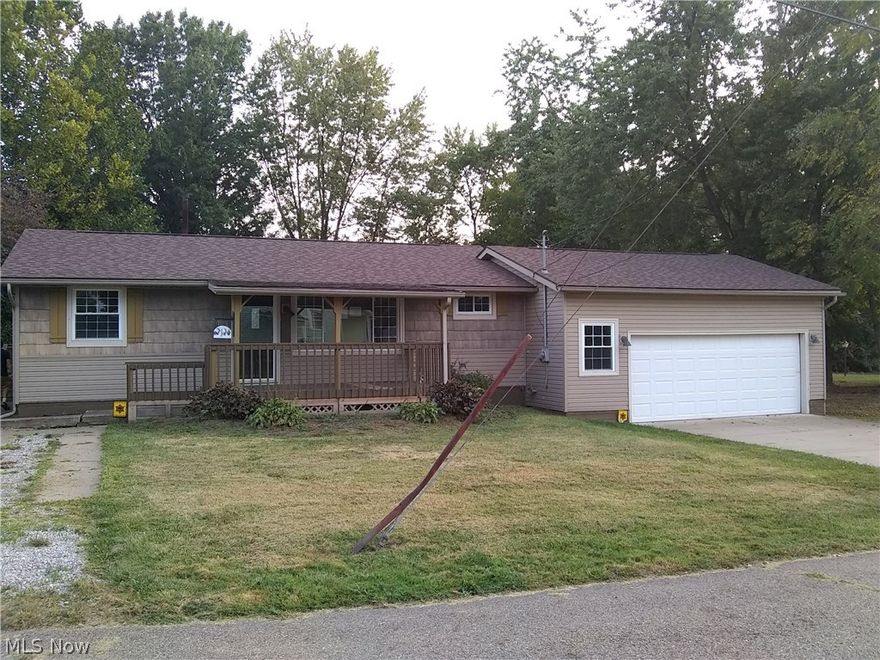 Ranch home on the north east side of Canton. This home offers an open floor plan, two car attached garage, a deck, a nice sized kitchen and central air. Condition of appliances is unknown. Sold as-is. Buyer to verify all information. Equal Opportunity housing. Owner Occupants only until 10/09