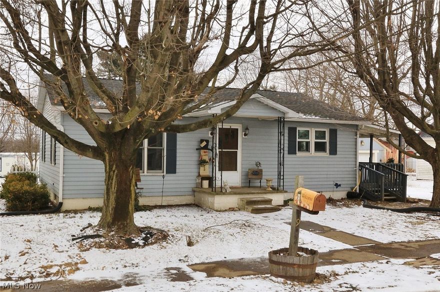 Buyer to offer a $2000 decorating allowance!  Charming 3BR ranch home located in town, close to the schools, library and dining! Detached garages offer additional space for storage and for all your toys! Private fenced in rear yard.  Partially finished basement with full bath!