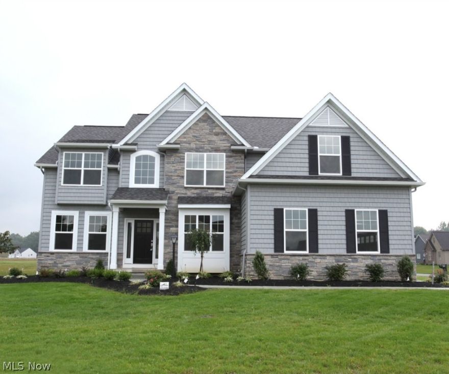 Welcome to Columbia Reserve, a Geothermal community and Bennett Builders newest community in Columbia Station!! Colonial and ranch designs from 1,400 - 3,500+ sq. ft. available with multiple floor plans to choice from, prices starting in the $230,000's. Single family lots and Estate lots available. The model home is the Nottingham that offers 5 bedrooms with one bedroom on the 1st floor, 3 full bathrooms, spacious eat-in kitchen with island and stainless appliances, formal dining room, 2 story foyer and great room with fireplace, an office, 2nd floor laundry. What more can you ask for? You have to see it for yourself. Stop in any Saturday or Sunday from 1 - 5 or by appointment to fit your schedule. This new home development is right over the Strongsville border and some lots will allow Strongsville schools