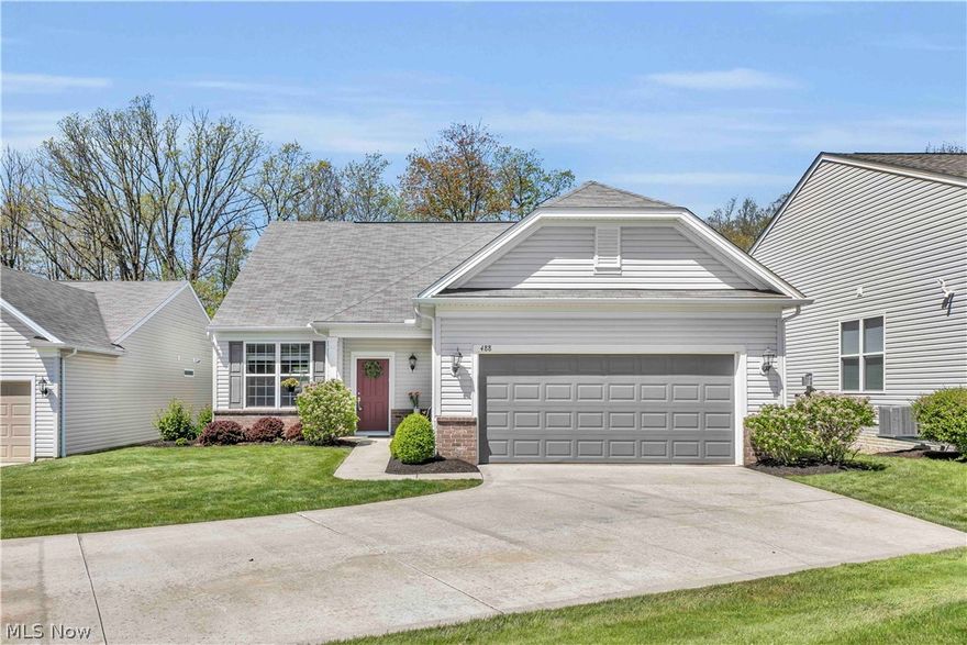 Welcome to 488 Arbor Lane in the desirable Arbor Chase community of Copley Township. This well-maintained Cape Cod offers more than 2,600 square feet with 3 bedrooms, 3 full baths, an open layout, and a spacious second-floor loft suite. The home features the ease of main-level living, a bright, open kitchen and family room plus low-maintenance ownership with landscaping and snow removal included. Located just minutes from shopping, dining, and highway access, this is a great opportunity in one of Copley’s most sought-after communities.  Copley-Fairlawn School District services this area instead of Revere Schools.