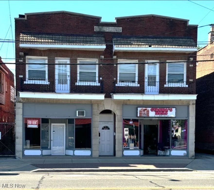 Great location in the heart of thriving West Park.  Class Cleveland urban 1st fl retail storefront!  Welcome to this 1,200 sq ft diverse space offering an open floor plan concept ideal for your business venture!  Perfect space for a possible coffee shop, office space, vape/smoke shop, hair salon, or just about any type of retail use.  Close to all amenities, shopping, transportation, schools, highways, airport, etc.    Call now to schedule your interior showing!  Immediate occupancy available.