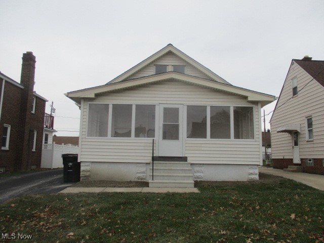 Welcome to this charming completely renovated 3 bedroom Cape Cod located on the boarder of Garfield Heights! This property is move in ready! The first floor consists of a spacious living room with plenty of natural light, dining room with new LTV flooring, brand new kitchen with new white cabinets, built-in microwave, butcher block counter tops and LTV flooring. Let's not forget about the brand new bathroom with a walk-in shower, new vanity and toilet. There are also 2 bedrooms with new carpeting on the 1st floor.
The upstairs has a third bedroom with new carpeting and plenty of space for an office, computer room or playroom. There is a full basement with glass block windows, new furnace and central air, hot water tank and electrical breaker box. The exterior is vinyl sided with newer windows and roof. Two car detached garage with new garage door. Plus room for a garden in the back yard. After a hard days work you can relax on the enclosed front porch! Nothing to do here except move-in!!