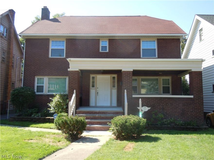 Bright & airy remodeled brick Colonial home. Renovated top to bottom with quality materials for todays comfort but retaining its original architectural appeal. Beautiful wood floors in the main floors formal rooms, living room with wbfp, kitchen with ceramic floors, stainless appliances, granite counters, second floor with comfortable wall to wall carpet,  updated windows throughout, forced air heat & AC, updated bathrooms.  Easy commute to University Circle, The Cleveland Clinic and CWRU. Will consider pets, owner must approve pet. Application fee is $25 per person.