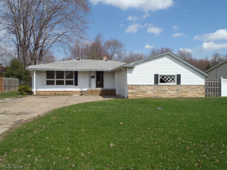 Great Opportunity!! This North Olmsted Ranch offer ample room to grow. There are 3 beds and 1.5 baths along with a full, partially finished basement. Don't Delay.  Your home is close to wherever you need to be. This is a Fannie Mae HomePath Property
