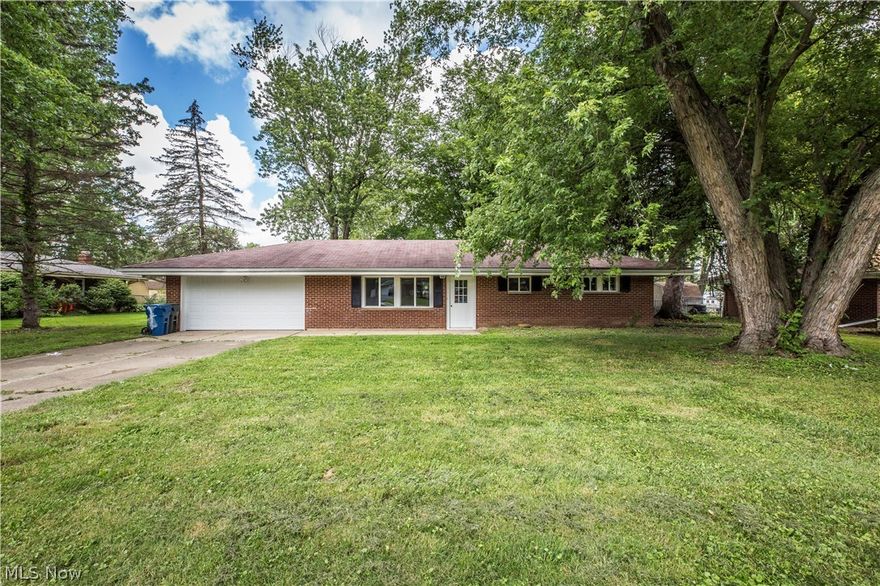 Hurry up! Don't miss this 3 bedroom, 2 bathroom brick ranch in Macedonia! First floor living that also includes a large laundry/mud room and a family room with a fireplace that walks out to the rear patio. There is absolutely nothing to do here except move in and call it home! In 2021 this home was totally remodeled with the following updates: Brand new kitchen including cabinets, countertop, sink, faucet, fixtures and stainless appliances; two full bathroom remodels with new tub/surround/shower, vanity, mirror, sink, faucet and fixtures; all flooring throughout; light fixtures throughout; other great features include vinyl replacement windows, new front and rear slider doors. This home is just minutes from dining and shopping. This is a must see! Call/text for your private showing today before this home is SOLD!