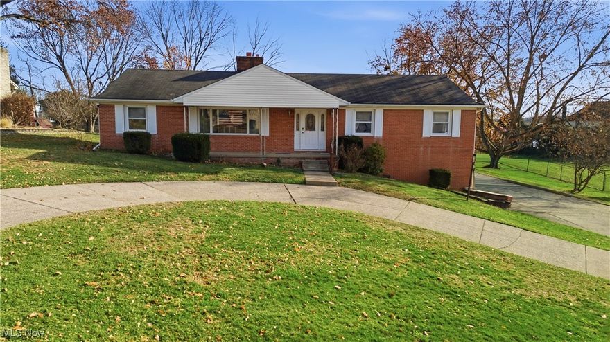 This all brick Raised Ranch has only been loved by 1 owner , and now is ready for a new family to enjoy all it has to offer. The home sits on a 1/2 acre lot in the Parkwood Estates neighborhood of Plain, which is very close to the vibrant Oakwood Square, Schools, Plain Township Parks and Stark Parks Trails, in an established setting of well cared for homes. You'll appreciate the spacious formal Living Room, Dining Room, Eat-in Kitchen, Family Room w/Fireplace. Walk out from the Family Room onto the nice Deck which overlooks the large backyard. Big Master BR w/double closets & private Master Bath,  2 other BR's and full Bath on the 1st floor. More finished space in the Lower Level, including a partially finished Rec Room, Utility/workshop, and possible 4th BR or bonus Room. Nice big double wide Driveway & oversized Garage, Backyard "She Shed" and 2nd Shed. Priced to sell as-is, great price & deal for the neighborhood, so you can do your cosmetic updates, improvements and decorating touches to match your personal style. Seller has included a 1 year Cinch Home Warranty. Must see!
