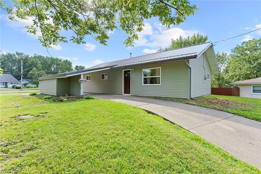 This beautifully renovated home boasts three bedrooms, a spacious living and formal dining area, and even extra space for a family room, game room, or playroom - perfect for hosting gatherings with loved ones. The kitchen and bathroom have been fully remodeled and upgraded, with new flooring and fresh paint, making this home move-in ready. Everything is BRAND NEW, from the LVT Vinyl Floors and carpet, windows, doors, roof, and appliances which are included. The carport features a horseshoe drive and the paved driveway has a double entrance.