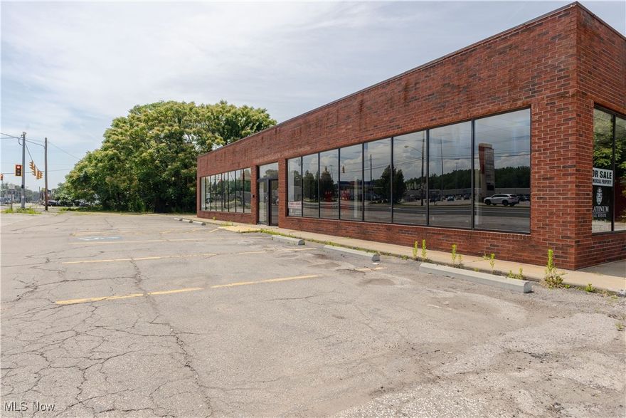 Property Highlights for 2411 W Prospect Rd, Ashtabula, OH 44004

This active commercial mixed-use property ]is now available for sale at $500,000
Located in Saybrook Township, Ashtabula County , this property offers approximately 4,800 total square feet and was built in 1992. 
The property is zoned Commercial and is currently vacant.
Key Features
Size: Approximately 4,800 sq ft, with retail space estimated at 2,400 sq ft.
Ceiling Height: Max ceiling height of 12 feet
Utilities: Public water and sewer, forced air heating with gas and central air cooling
Amenities, Includes bathrooms, fiber optic, and Wi-Fi available.