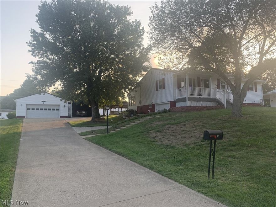 Move in condition! Loads of updates to include newer metal roof, all new vinyl windows, updated gas furnace and hot water tank. Large living room area, remodeled bath with walk in shower. Basement offers wood burner, open area ready to finish and one car garage.  Covered front porch and enclosed sun porch on rear (heated). Large lot with awesome gazebo with electric. Detached garage lean too area for RV or boat storage. 
Won't last long better set your appointment today!