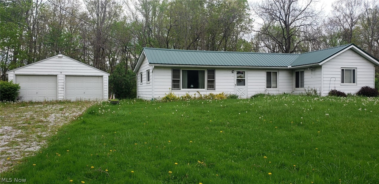 OPPORTUNITY HERE! 2 possible 3 bedroom ranch, 1 bath, sitting on close to 1.5 acres. This home has lots of potential - it does need work part of which is the slab so it is priced to sell. Being sold "AS IS". Cash only