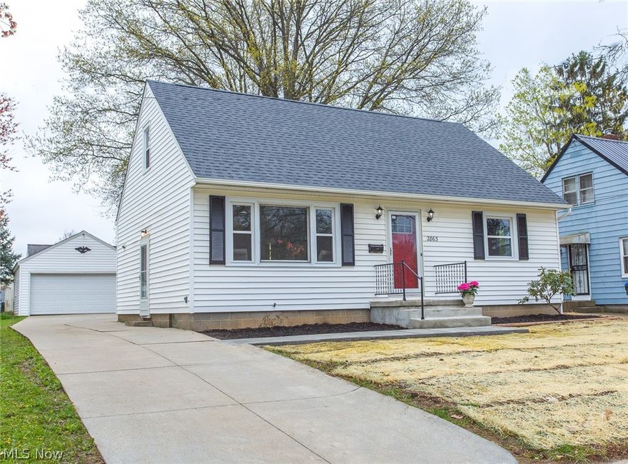 Welcome to this AMAZING remodeled home from head to toe!!  Everything has been done--refinished hardwood floor throughout, both bathrooms have been redone with new plumbing, vanities, flooring and finishes.  The kitchen is a dream with white cabinets, granite counter tops, tile floors, a touchless kitchen faucet and stainless steel appliances.  The roof was a complete tear off in 2019, gutters were replaced too!  All new in 2019 - windows, water tank, AC, electrical panel, and garage door! You also get a wonderful view of Newberry Park across the street!!  Do not miss out on this great home!