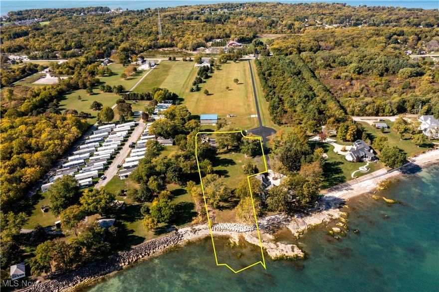 Incredible waterfront opportunity on Catawba Island! This beautiful 2-acre property with a charming waterfront home is zoned Commercial C3, offering rare versatility for personal use, investment, or future development. Perfectly situated directly across from Twin Oast Brewery and just minutes from popular restaurants, marinas, island ferries, and Lake Erie attractions, the location is unmatched. Enjoy stunning views, privacy, and space to create your visionwhether it's a private retreat, business venture, or mixed-use concept. The existing home provides immediate comfort while planning future possibilities. An additional 8+ acres behind the property are also available, allowing expansion or larger-scale development. With its desirable zoning, prime location, and scenic waterfront setting, this property represents one of the most unique and promising opportunities on Catawba Island.