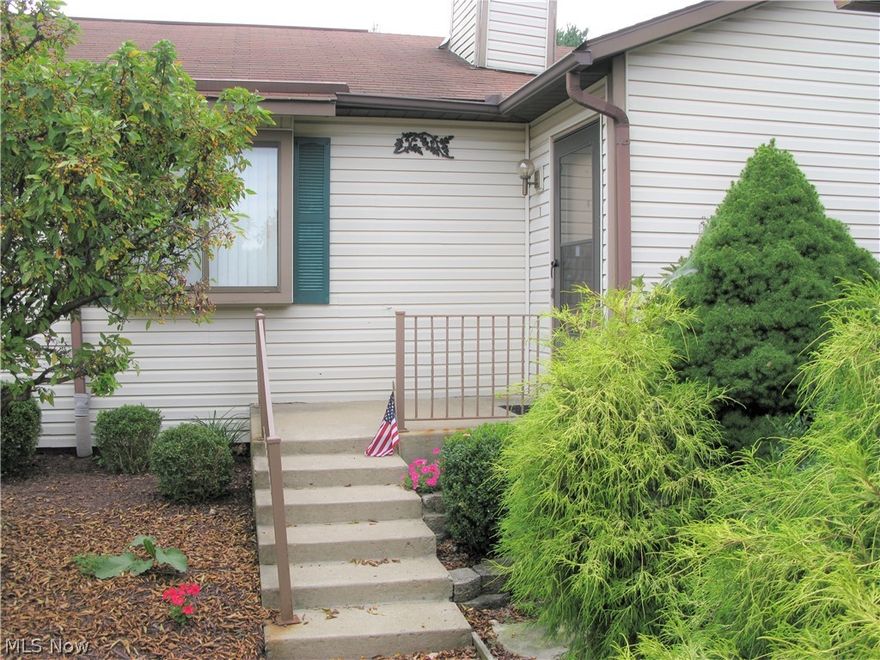 PRICE REDUCED!  CAREFREE CONDO LIVING!  1-story condo with a finished basement!  Approx. 1,273 sq .ft. of living space!  This move-in condition condo is located in The Plains in Colony North featuring a spacious living room with fireplace, U-shaped kitchen with all appliances, dining area with access to private deck/patio area, 2 bedrooms, 2 full bathrooms, and a full basement that has a large finished family room!  Master bedroom with double closets and full bathroom.  Lots of built-in storage through-out the condo on the first floor and additional storage areas in the basement!  Carpeting professionally cleaned.  Ceiling fans in the kitchen, dining area, both bedrooms, and basement.  C.H.E.S.S. Security System.  Lennox Elite Series gas furnace & central air.  Hague water softener.  Basement laundry area with built-in cabinets and sink.  Washer & dryer are both included with the condo!  Bonus items :  Big screen TV & extra refrigerator in basement and all window treatments are include