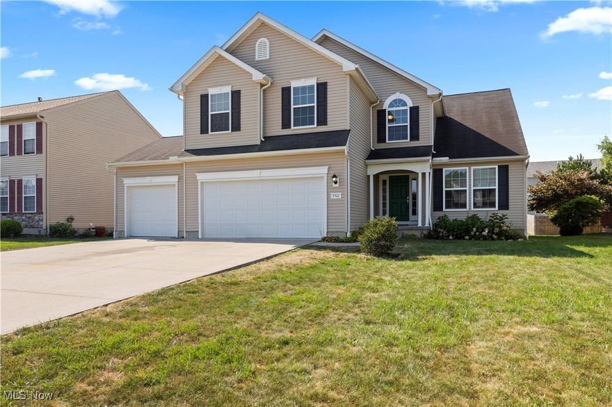 Welcome to 3961 Woodworth Drive! This home offers a desirable first-floor master suite for comfort and convenience. The open floor plan is perfect for entertaining, with the living, dining, and kitchen areas flowing seamlessly together. Upstairs, you’ll find a huge loft that can serve as a family room, office, or media space—endless possibilities for your lifestyle. A full unfinished basement awaits your personal touch. Take advantage of the tax abatement for six more years.  This home is priced to sell-schedule your private showing today.