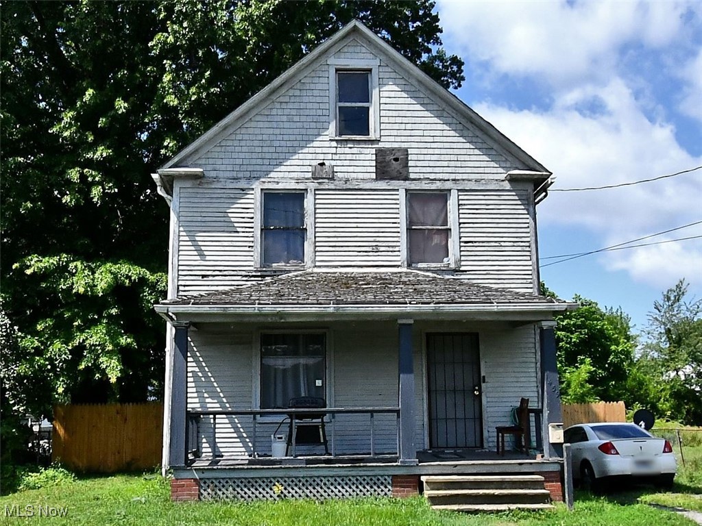 This home consists of 3 bedrooms, living room, dining room, kitchen, one full bath & full basement. Great investment property. There is a walk up attic that would be a perfect fourth bedroom.