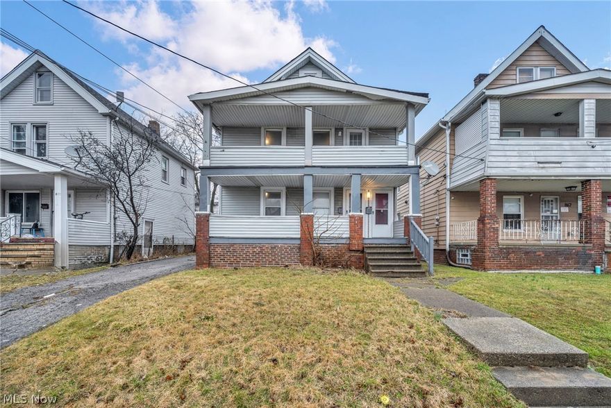 Welcome to your next investment opportunity in Cleveland, Ohio! This charming duplex boasts two units, each featuring 2 bedrooms and 1 bathroom, ideal for those seeking affordable yet comfortable living spaces. Situated in a prime location with easy access to local amenities, transportation, and employment opportunities, this property promises excellent income potential. With a strong rental market in the area, investors can expect consistent cash flow and long-term appreciation. Don't miss out on this lucrative investment in Cleveland's thriving real estate market!