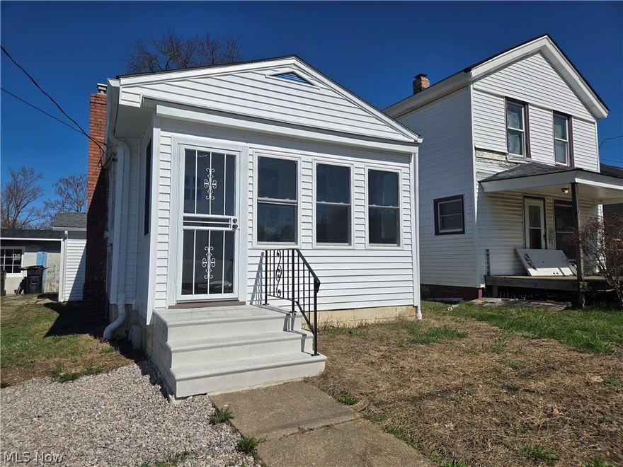 Welcome to this small 2 bedroom house that is a perfect blend of cozy and functional! Featuring a spacious basement for all your storage needs or a future workshop. The detached garage is currently used as storage but can host a smaller vehicle on the east side. The enclosed front porch has been remodeled and all interior windows have been replaced. Call today to schedule your personal tour!