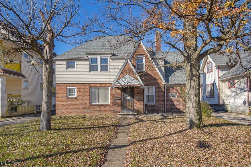 3 bedroom 2 bath house. Hardwood floors on the first floor, formal dining room with crown molding, and fireplace. New laminate floors and fresh paint radiates throughout the rest of the house.  Large upstairs bathroom updated with new tub, vanity floors. Surprisingly large, finished basement with a full bath with shower. Younger windows throughout. Large yard. Carport. New Roof (9/2023).  Become and instant investor this house previously had a long-term tenant at $1050 per month, current market rents could be higher. Or this property is perfect for the 1st time buyer owner occupant.