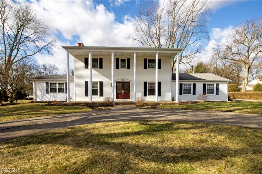 Classic Colonial home with convenient location near the Wooster Country Club offers many desirable features.The four bedrooms provide ample space for a family or guests, and the two full and two half bathrooms ensure that everyone has plenty of space to get ready in the morning. The large family room with a gas fireplace is an inviting gathering space that's perfect for relaxing or entertaining. The beautiful living room and office with a two- sided wood burning fireplace provide even more living space and add character to the home. The formal dining room is perfect for hosting parties or family gatherings, and the built- in features throughout the house add both functionality and charm. There also is a rec room in the lower level with a wet-bar. The half acre lot provides plenty of outdoor space for enjoying the beautiful surroundings, and the great neighborhood is sure to make you feel right at home. Overall, this classic colonial home would be a wonderful place to live, with its mix