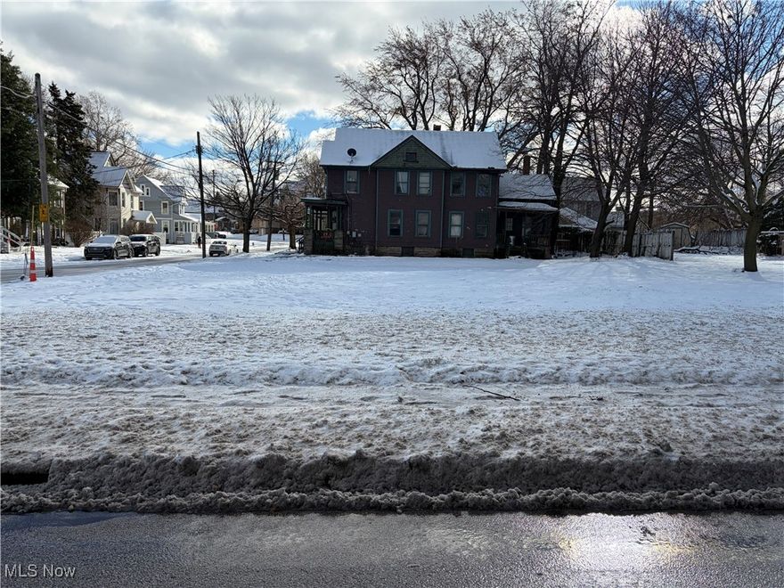 Commercial lot W. Prospect Rd. with 80 feet of frontage on the corner of W. 43rd. St.  Zoned C-4 commercial with many opportunities.