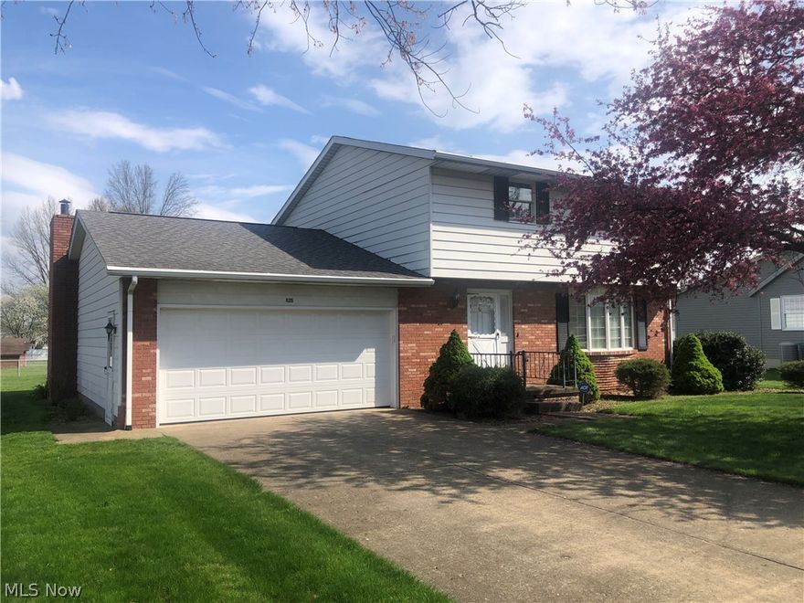 Very well kept 3 bedroom, 1.5 bathroom home located in the desirable southside neighborhood in New Philadelphia. The main level features a large living room with beautiful bay window, a family room with a brick fireplace and laminate flooring, a kitchen with appliances, a formal dining room and a 1/2 bathroom. Upstairs features a spacious primary bedroom with his/her closets, 2 more ample sized bedrooms and a full bathroom. The full basement has huge potential to be finished and offers plenty of room for storage. Other features include a newer, high efficiency forced air furnace and A/C, a 2 car attached garage with opener, a cement driveway, plenty of closet/storage space throughout, a private cement patio overlooking the back yard that's perfect for entertaining family and friends, a storage shed in the back yard and more. This well cared for home is conveniently located close to schools, shops, parks and restaurants while tucked away in a great neighborhood with sidewalks and mature trees.