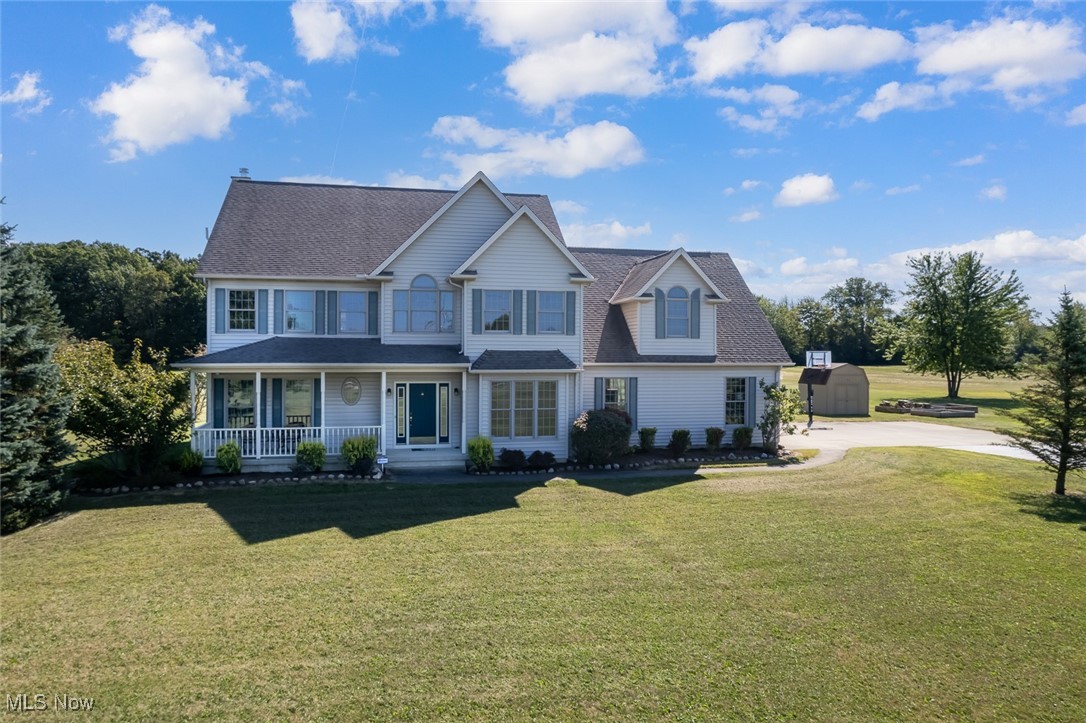 Set on nearly 4 acres in Pittsfield Township, this 4-bedroom, 3.5-bath Colonial offers 4,471 sq. ft. of living space, including 3,285 sq. ft. above grade and a finished lower level. The main floor features 9-foot ceilings, a welcoming foyer, dining room, and a spacious kitchen with Quartz countertops, backsplash, island, and butler’s pantry. The family room with wood-burning fireplace provides a cozy gathering space, while the second-floor office/bonus room adds flexibility.
The primary suite includes dual closets (one walk-in) and a large bath. Three additional bedrooms share two full baths. The finished basement offers a recreation area with nature stone flooring and a full bath, ideal for entertaining or hobbies.
Updates include a UV sanitizer and whole-home humidifier on the HVAC, radon mitigation system (2019), Quartz counters and backsplash (2018/2019), and garage springs replaced (2022).
Outdoor living shines with a 2017 above-ground pool (new liner 2025), a pool deck (2018), and a 10x10 shed (2015). Swingset and basketball hoop stay. Property line extends approx. 20 ft. into the wooded area, offering extra privacy.
Additional features: geothermal heating/cooling, 3-car attached garage, and APHW home warranty.
This home blends space, comfort, and thoughtful updates—schedule your showing today!