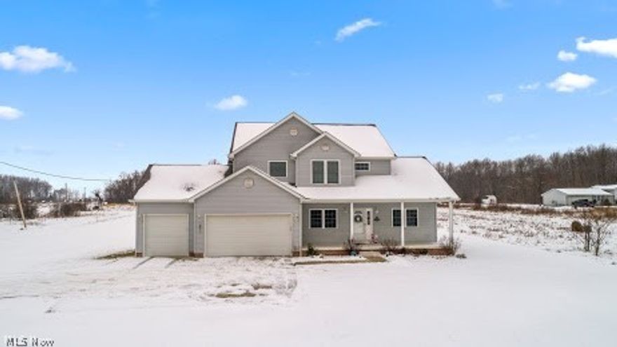 Absolutely stunning 4 bedroom, 2.5 bathroom modern home on 2.1 country acres!  The homeowners have done many updates including new hardwood flooring and carpeting (2016), water softener, filtration system and pressure tank (2016), new washer, dryer, refrigerator, range (2016), furnace and central air system plus humidifier (2018), hot water tank (2016), septic inspected and pumped (dec 2018), new patio and fire pit (2017) plus more!  Huge master suite with garden tub and walk in shower. Two story cathedral ceilings in dining room and foyer. Beautiful patio overlooking a well-maintained back yard. 3 car garage. Homeowners love this home, and hate to move, but job transfer has them moving out of state. Call me quickly to tour this beautiful home before it's gone!