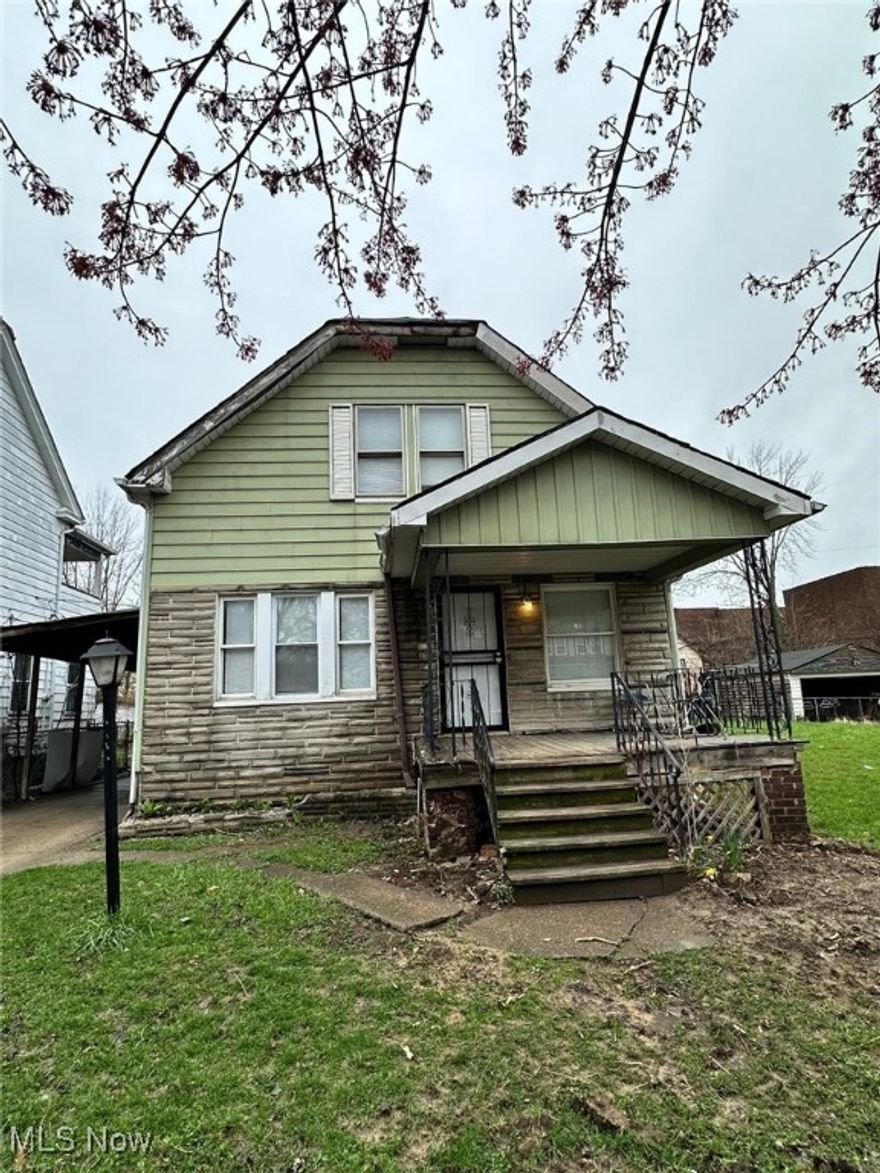 Welcome to this charming spacious 2 bedroom and 1 bath bungalow, situated in the heart of Cleveland's exclusive Mt. Pleasant neighborhood. This property offers a unique blend of comfort, convenience, and investment potential. The unfinished basement offers room for additional storage space and customization. Parking is available in the driveway and on the street, providing convenience for residents and guests. The property is just minutes away from downtown Cleveland, offering easy access to employment centers, cultural venues, entertainment options, and shops. Whether you're an investor seeking a property with rental income potential or a homeowner interested in generational wealth, 3628 E. 133 St offers versatility to suit various needs. Don't miss the chance to own this property in a growing Cleveland neighborhood. Call for your personalized showing today!