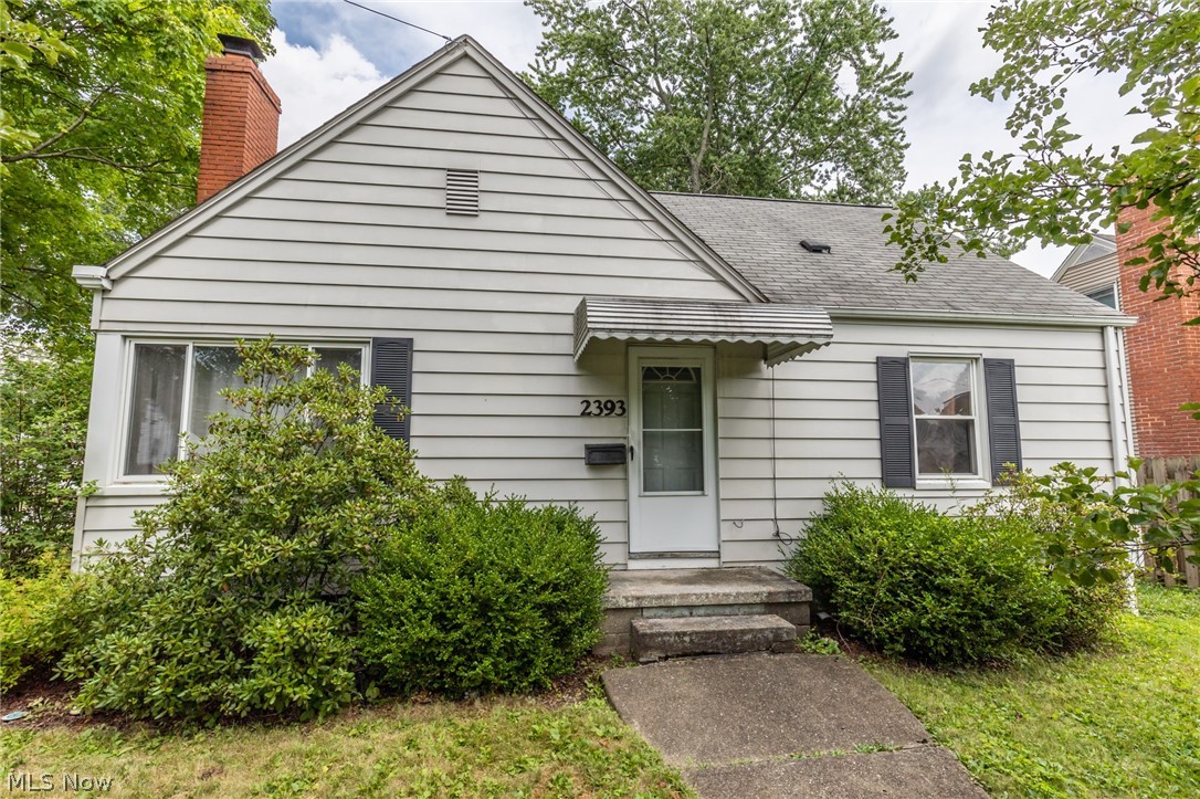 A hard to find Cuyahoga Falls Cape Cod with an attached 2 car garage! This 3 bed, 2 full bath home needs a little TLC and can be great. A large living room has a fireplace, and opens to the formal dining. An eat in kitchen is 19x11. The upstairs bedroom also has a sitting area. The windows are updated vinyl, the yard is fenced, a full basement, and much more.