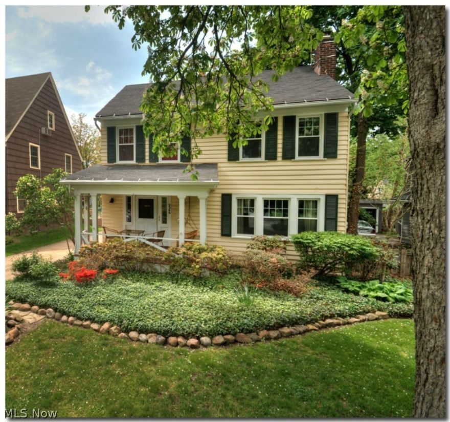 Charming framed front porch colonial in the heart of the Fernway neighborhood. Light filled Living Room w/a feature wall wood burning fireplace, built in bookcases and windows. Hardwood flooring that flows into the entertaining sized Dining Room w/two corner built in cabinets. The over-sized Family Room, with a half lav, looks over the landscaped back yard & has access to a secluded deck. Terrific Eat-in Kitchen has lots of cabinetry, counter space, all appliances, island & a skylight The second floor has three generous sized bedrooms that share a full bathroom and a huge Master Suite w/a sitting room/office area & a full bath en-suite. Third Floor bonus rooms are great for extra guests an office or storage. At the side door entry on the 1st floor there is access to the unfinished basement with lots of storage, laundry area & mechanicals. Many recent improvements; replacement windows, refinished liv & din flooring, blown in insulation, exterior recently painted, installed paver patio,