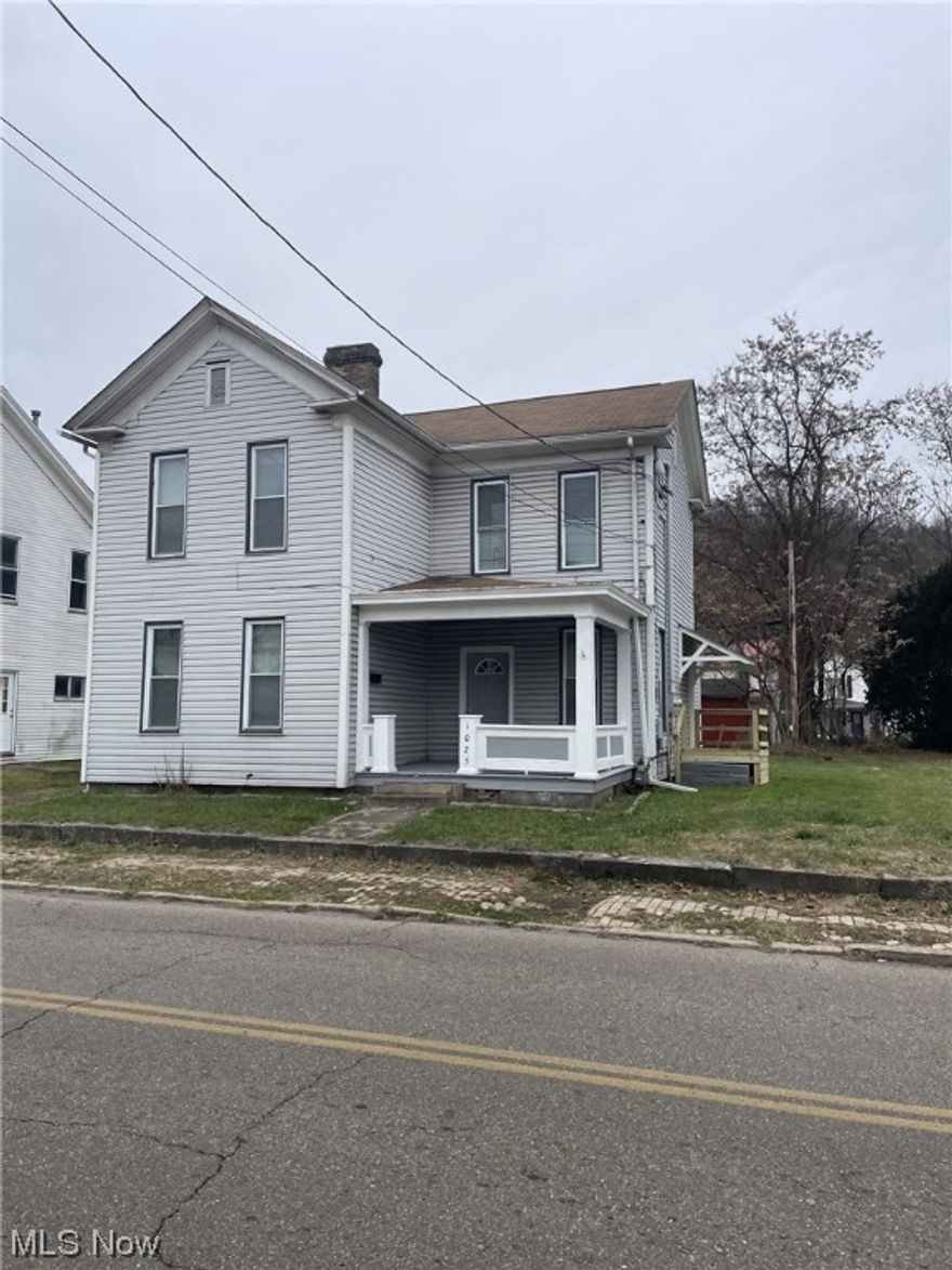 This beautiful two story home in Wellsville has been completely renovated with new windows, flooring, doors, bathrooms, kitchen and new HAVC system all topeed off with a fresh coat of paint thoughout the house. Schedule your showing before its too late.