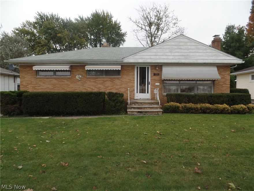 Located in the heart of Parma Heights at Pearl and West 130th Street, this beautiful, well-maintained 3 bed, 2 bath, brick ranch is ready for its new owners! As you enter through the front door, you'll find your open living room space for entertainment and relaxation. Leading directly into your formal dining room, you'll find the kitchen conveniently connected to your dining room. In addition to the multiple kitchen entry ways, via the hallway or backdoor, the kitchen features plenty of cabinet space, and a spot to dine if you so choose. Through the kitchen into the hallway, you'll find your 3 bedrooms featuring the original hardwood floors, as well as your newly refinished first floor bathroom. The basement space has the same square footage as the first level, and includes a second full bathroom, tons of storage space and a wood burning stove. Adjacent to the back of the home is a spacious, screened-in patio for your outdoor enjoyment. The 2.5 car garage is more than enough space for