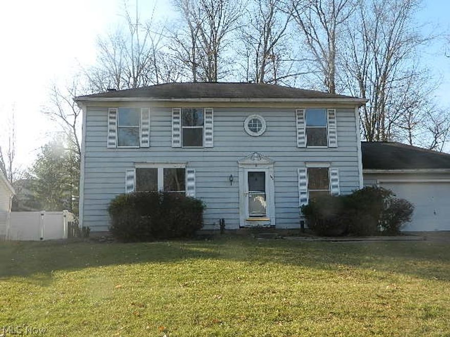 4 bedroomColonial on wooded fenced lot. Formal living room/ dining room. Eat-in kitchen with pantry. Master suite has bath and a walk in closet. Finished basement. Deck. Great neighborhood close to schools, shopping and highways. Buyers must be pre-qualified. Letter of approval/ proof of funds & earnest money must be sent with all offers. Property selling As Is.