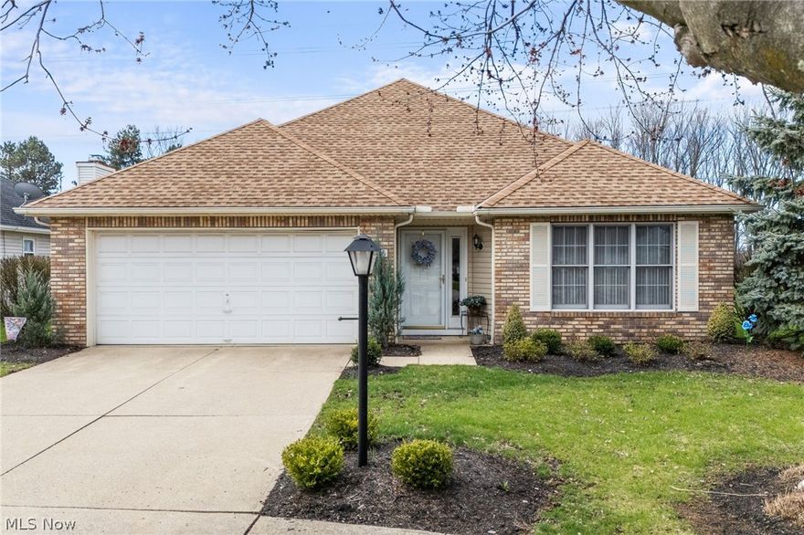 Welcome home to 16406 Logan Ct. This meticulously maintained home provides easy single floor living. The spacious master sweet gives plenty of space as well as a walk in closet and an en-suite bathroom. The second bedroom provides plenty of space and has a large closet for additional storage needs. The main living area of the home boasts an open floor plan where the rooms flow together. This home features a living room with a large picture window, providing plenty of space for hosting as well as a formal dining space. The eat-in-kitchen offers plenty of counter and storage space with an updated backsplash to give the area a subtle pop of color. Off the kitchen you will find the family room offering plenty of space for hosting and relaxing. The family room gives access to the screened in 3 season room which can be enjoyed immediately as we approach summer. Attached 2 car garage provides storage space and access to the mud room where you’ll find the laundry space. Kitchen countertops, backsplash, LVP flooring and carpet have all been updated recently. All carpeted spaces have been professionally cleaned. This home offers a seamless blend of comfort, functionality, and thoughtful updates, ready for its next owner to enjoy.