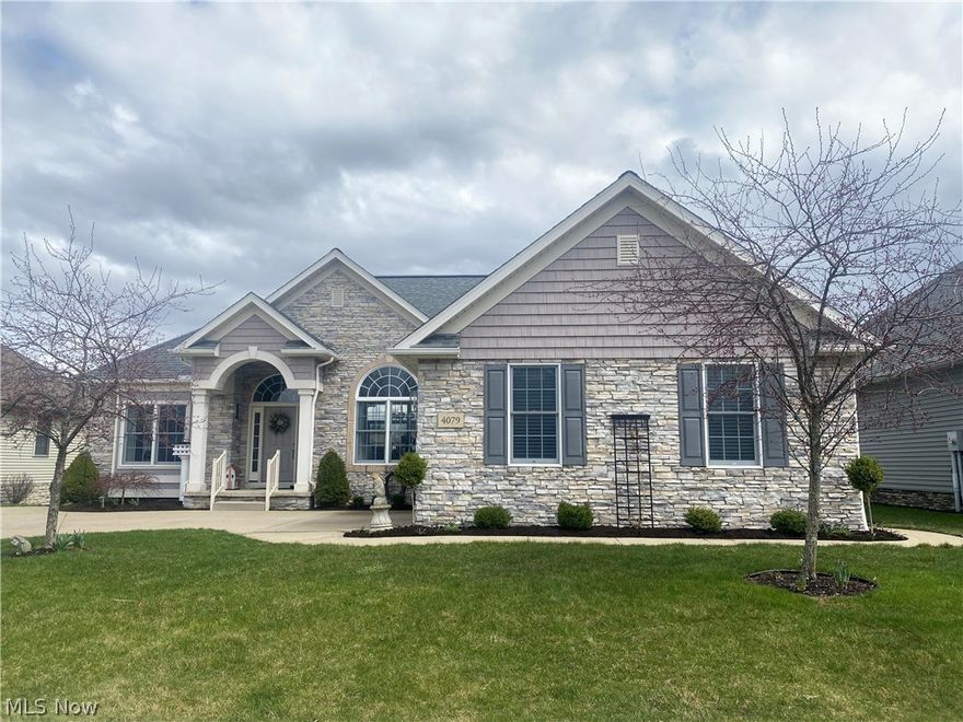 Open House, April 10th from 3-5.  Elegant Ranch Custom Built home has the space for your family and friends. Welcomed by the large open concept living space with room to greet guests and bring them through to the large bright living room with a cozy gas fireplace, dining room and fabulous kitchen with lots of room to entertain and prep meals. This home has elegance and charm with wonderful light flooding the space, light fixtures and brand new solid hickory wood floors for your gatherings. Custom Mullet Cabinetry in the kitchen with an island, Quartz countertops and backsplash and custom Amish made pantry cabinet.  An eating area great for entertainment is in the kitchen and convenient to the back deck for an ideal spot to spend days relaxing and enjoying the lake view. Lower level is finished offering a guest bedroom, spacious storage room, Rec room, bathroom and hidden hobby bonus room.  The lower level walks you out to a patio and your backyard lake amenities.  Come on over to this