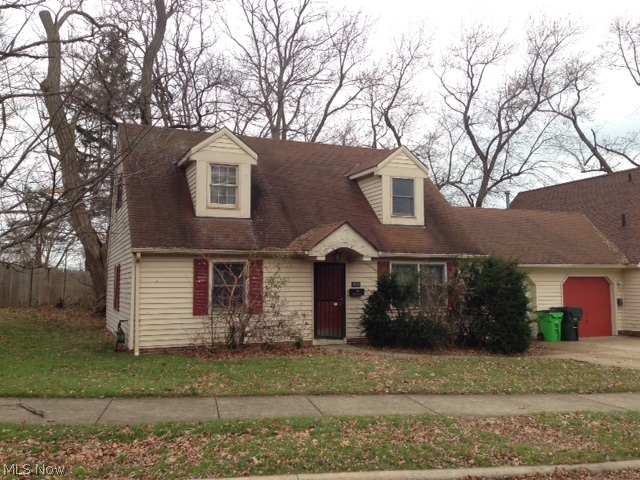 Unique three bedroom attached Cape Cod style home in Euclid! Master bedroom on first floor with huge walk in closet and access to the full bath. Big eat in kitchen with utility room and garage access! Second floor has two bedrooms with spacious closets and full bath! Vaulted ceilings! Nice size living room! This is a Fannie Mae HomePath property. All information is approximate.