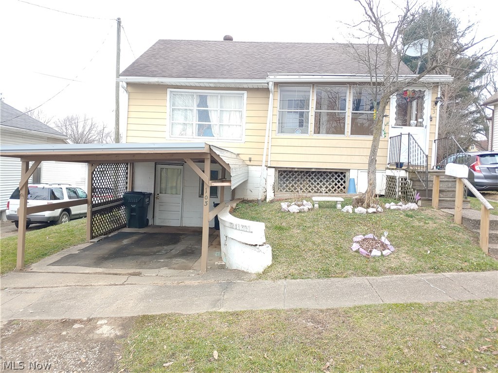 One and a half Story 3 Bedroom with Carport & Detached Metal one car Garage, Gas Heat Maysville Schools, Needs some TLC, Tenants