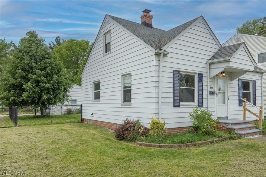 Welcome to this charming, move-in ready three-bedroom home in the heart of Willowick, OH. Recently renovated in 2024, this property is perfect for modern amenities and classic appeal. Discover a kitchen featuring elegant white shaker cabinets, stunning granite countertops, and sleek stainless-steel appliances. The fresh paint throughout the house creates a bright and inviting atmosphere, while the new vinyl flooring on the first floor adds a touch of contemporary style.
The main floor bathroom has been completely updated, ensuring a luxurious and comfortable experience for residents and guests alike. The finished basement room is outfitted with new carpeting, making it ideal for a home office, playroom, or additional living area. New light fixtures and handles are also found throughout the home, adding a cohesive and polished look to every room.
Outside, the property boasts a two-car detached garage, offering ample storage and parking space. Enjoy summer days and nights in a large sunroom or backyard. A one-year home warranty is included with the purchase to provide peace of mind. Don't miss the opportunity to own this beautifully updated home in a desirable Willowick neighborhood—it’s ready for you to move in and make it your own.