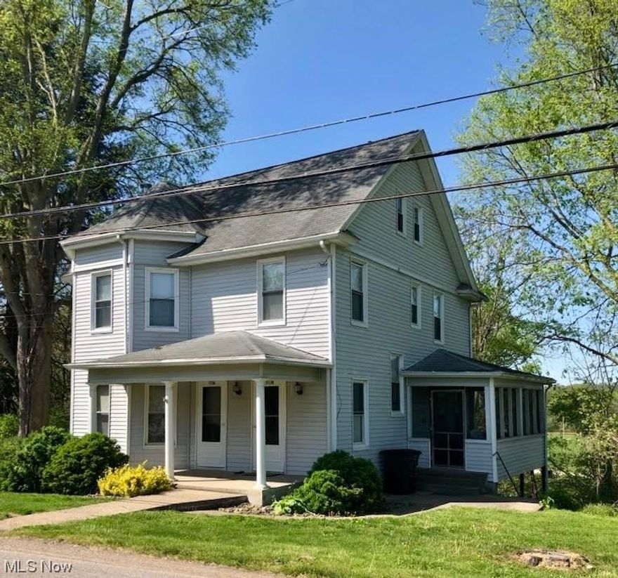 Investors Delight!  This 2 Unit, 2 story house has been well maintained and is fully occupied.   Unit A offers first floor living with a spacious living room, bedroom, updated kitchen, updated bath with walk in shower and a screened in porch.  The basement can be used for storage for this Unit.  Unit B offers a spacious living room, two bedrooms, kitchen, and bath.  The walk up attic is floored for storage for this Unit.  The 0.45 acre lot is mostly wooded and overlooks soccer fields.  There is a flood light for the convenient off street parking pad that is large enough for four vehicles.  Sellers have owned this house for approximately 35 years and have had great success with renters.  A new survey was done in October 2023.