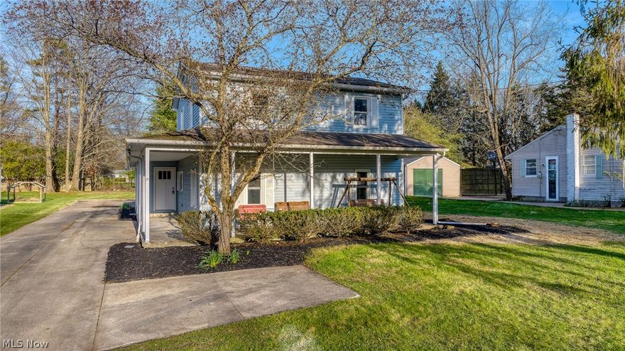 Welcome to this fully remodeled 3-bedroom, 3 full bath home in Munroe Falls—offering the perfect blend of modern updates and functional living space. Set on a spacious lot of approximately 0.42 acres, this home has been thoughtfully updated throughout.

The main level features all new flooring, fresh paint, and updated light fixtures, along with a desirable first-floor primary suite complete with a private ensuite bath featuring dual sinks and a custom tiled walk-in shower. A second full bath on the main level provides convenience for guests.

The eat-in kitchen has been fully renovated with new cabinetry, stainless steel appliances, and a breakfast bar, creating a clean and functional space for everyday living. Upstairs, you’ll find two additional bedrooms and a third full bath, offering flexible space for family, guests, or a home office.

A partially finished basement adds additional living or recreation space. Outside, enjoy a covered wrap-around porch and a rare detached 4-car garage—ideal for car enthusiasts, storage, or hobby space.

Located near parks, schools, and convenient access to shopping and highways, this move-in-ready home offers modern updates in an established neighborhood.