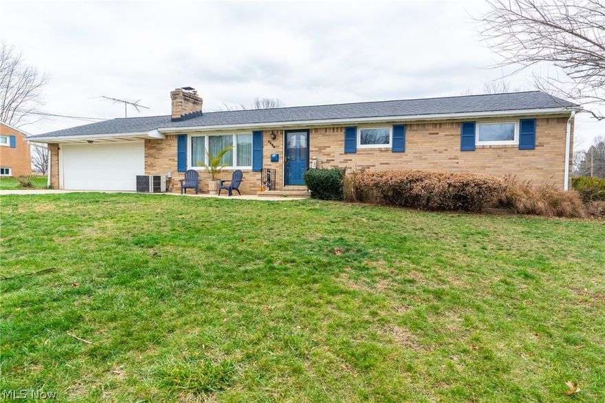 This completely updated brick ranch sits on a quiet dead end street in Perry Township within 10 minutes of Belden Village and I-77. 3 bedrooms, 2.5 baths with a functional 4th bedroom in the lower level and over 2,000 square feet of living space. This property boasts a newly renovated and updated kitchen, a front living room with freshly-installed recessed lighting, as well as not one, but two updated full baths with one on each level for added convenience. The master suite is privately tucked away with an accommodating half bathroom. The secluded sun room is perfect for those times you need to decompress or step outside onto a brick patio for a cook-out with family & friends. There is plentiful storage inside and out including a deep oversized two car garage. Downstairs, you'll find a massive great room ready to be made your own with a functional 4th bedroom and office or home gym space. Let's set up your private tour today!