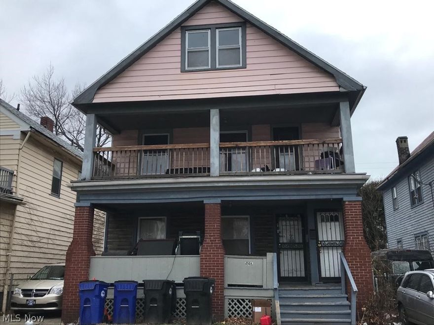 Large turnkey Glenville duplex grossing 1100 per month.