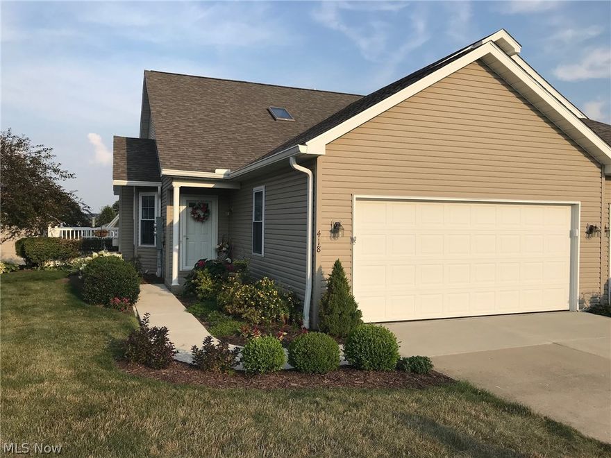 Welcome to 418 Coventry Court!  This 3 bedroom, 3 full bath home has much to offer.  Many tasteful updates in the past 4 years including new windows, new doors, new furnace and air conditioner, new roof, fans and kitchen appliances.  All walls and ceilings professionally painted.  The first floor fireplace has been updated and a custom made electric fireplace installed in the basement.  The finished lower level offers much additional living space, more good sized closets and useful storage area. Schedule a private showing to come see for yourself all this home has to offer!