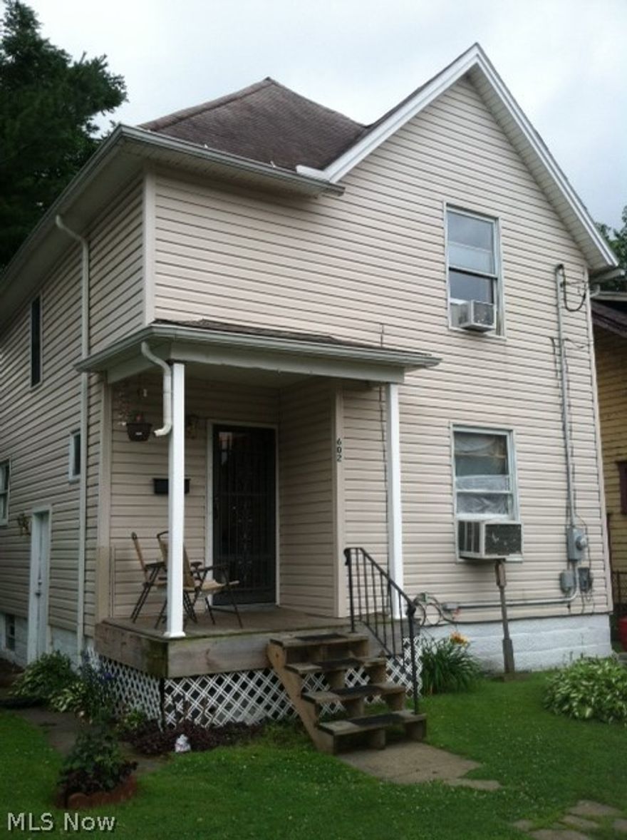 Great home with ceramic flooring on first floor, hardwood on second floor, full dining room, full basement with laundry hookups.  Beautiful back yard with deck and storage shed.  Move right in!